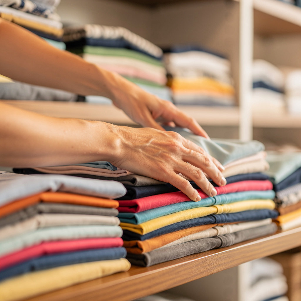 Barato Bargain Store interior showcasing discounted Pro Club apparel and merchandise in Santa Barbara